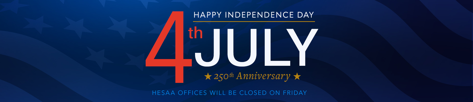 July 4 Banner