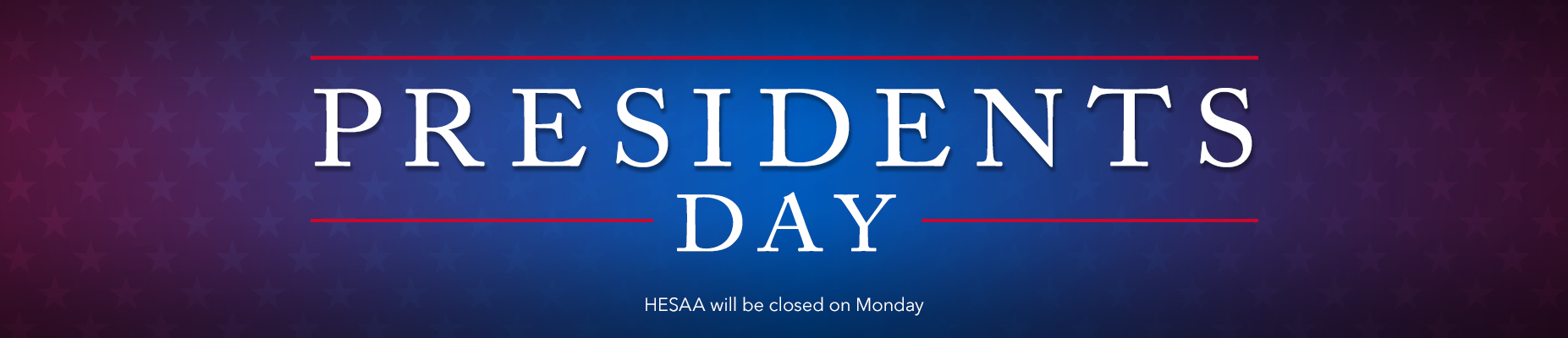 President Day Banner